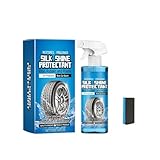 UncleS Tire Protectant Shines Foam 120 Ml 4 FL Oz Felgen Und Reiniger Zur Langanhaltenden Reinigung Von Autoreifen