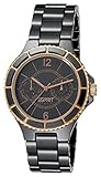 ESPRIT Keramikuhr IRIS Pure Black ROSEGEOLD EL101332F04