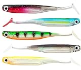 FISHN LUIREone - 5 Gummifische 10cm, 5gr zum Angeln on Zandern, Barschen, Hechten und Forellen