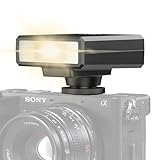 Speedlite GN12 Mini-Kamera-Blitzschuhhalterung, 5600 K, kompatibel mit Sony Canon Nikon Panasonic Olympus DSLR-Kamera