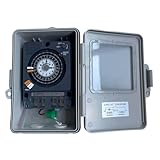 Robuste Mechanische Zeitschaltuhren Für Industrieanlagen Und Geräte Mit Flammhemmendem ABS Gehäuse. Mechanische Zeitschaltuhren Mit Hoher Stromstärke