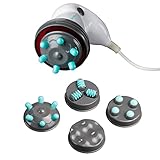 ARDES - Professionelles Anti-Cellulite-Massagegerät mit Infrarotheizung für Po und Beine mit 4 austauschbaren Zubehörteilen und Reisetasche Modell ARM240N