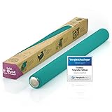 TreeBox Profi Teigrolle aus Silikon und Edelstahl - Das Moderne Nudelholz ohne Griffe - Fondant und Teig im Handumdrehen Ausrollen - Antihaftwirkung