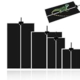 Heizmatte Terrarium Reptilienheizmatte 5W/7W/14W/20W Wasserdichtes, sicheres, einstellbares Vivarium Pet Tank Warmer Mat Pad mit Temperaturregelung (20W(28 * 42cm))
