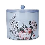 MIKASA and the V&A Keksdose, Große Keksdose mit Deckel, perfekt für Kekse und Kekse, Alice im Wunderland Kollektion, 15 cm, Geschenk für Sie