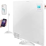 KESSER® 2x Infrarotheizung mit Fernbedienung ✓ LCD-Display Digital ✓ Timer ✓ Wandheizung ✓ Infrarot ✓ Heizung ✓ Heizkörper | Heizpaneel | Inkl.Standfüßen NEU | 425 Watt