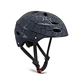 GIEMIT Skaterhelm Kinder Helm ab Jahre 8-12 für BMX Fahrrad Skateboard Helmet für Kopfumfang 55-57cm Verstellbar