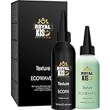Royal KIS EcoWave 0 Dauerwellenbehandlung - geschlossenes, schweres Haar - Dauerwellen Flüssigkeit - ohne Ammoniak und Thioglykolat