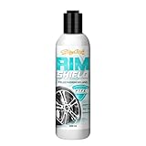 ShinyChiefs RIM SHIELD - glänzende Felgenversiegelung mit PTFE-Technologie für dauerhaften Schutz - Für Chrom-, Alu-, Pulverbeschichtete- und lackierte Auto-Felgen - Extrem hitzebeständig, 200ml