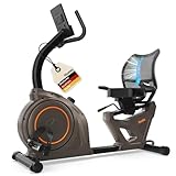Niceday Liegeergometer für Senioren & Reha, 150kg Belastbar & 90% Vormontiert. Leiser Heimtrainer, Tiefer Einstieg, 16 Stufen, Ergonomischer Sitz & Rückenlehne – Gelenkschonendes Training