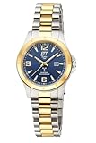 ETT Eco Tech Time Funk Solar Damen Uhr Analog mit Edelstahl Armband ELS-11677-32M