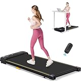 Walking Pad, Laufband für Zuhaus mit LED-Anzeige und Fernbedienung, Treadmill leises 1-6km/h, 2.5 PS bürstenlosem Motor, Fitness, Workout, Heim-Fitnessgerät