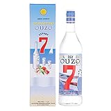 12 Ouzo 7 mit Geschenkverpackung Obstbrände (1 x 1 l)