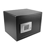 BURG-WÄCHTER Möbeltresor mit elektronischem Zahlenschloss, inkl. Fachboden, Doppelwandige Tür, 38,8 l, 20,5 kg, Point-Safe P 3 E, Schwarz