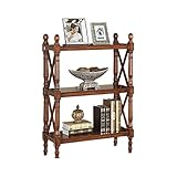 Bücherregal Bücherregal aus Holz, einfaches Bodenregal, Retro, kleines, 41,73 Zoll hoch Vitrinenschrank