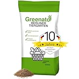 5 kg Rasensamen schnellkeimend Greenato Berliner Tiergarten - für Zierrasen, Spielrasen, Schattenrasen oder Trockenrasen, Rasensaat geeignet für alle Rasenflächen - reicht für 200 m²