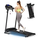 Walking pad Klappbares Laufband für Zuhause mit App & 15 Programmen – Walking Pad bis 12 km/h, 120kg Tragkraft, 7-Schicht Dämpfung, Tablethalterung laufband