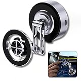 MagAxis Flex Magnetische Auto Handyhalterung für MagSafe | 2025 Upgraded Vakuum Saugnapf, Super N52 Magnete,【 Flexibler Arm 720°】 Drehbar, Für iPhone 17 16 15 14 13 12 Pro Max Android & Alle Handys