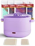 CITHOT- Waxing Set Faltbare Silikon Wachswärmer (Lila)