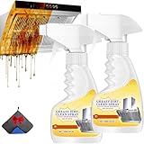 Mehrzweck-Küchenreiniger mit starkem Schaumeffekt, entfernt Küchenfett, starke Fettentfernung, starker Entfetter für Backöfen, Herde und Dunstabzugshauben