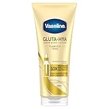 Vaseline Gluta-Hya Flawless Tone Serum Burst Feuchtigkeitsspendende Lotion mit Antioxidantien für einen Ebenmäßigen Hautton, 200 ml