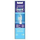 Oral-B Pulsonic Clean Aufsteckbürsten für Schallzahnbürsten, Zahnbürstenaufsatz für Oral-B Schallzahnbürste ,2 Stück (1 er Pack)