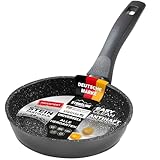 STONELINE Bratpfanne, 14 cm, antihaftbeschichtete Pfanne mit echten Steinpartikeln, alle Herdarten inkl. Induktion, fettfreies Braten