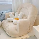 Faltbares 2-in-1-Einzelschlafsofa, hohe Rückenlehne, Lesesessel, vielseitiges Bodensofa für Schlafzimmer, Wohnzimmer, Gaming, Schlafen, Entspannen und Lesen