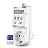 Fenix TS10 Steckerthermostat, 230 V, Weiss, klein