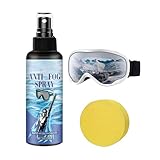 Generico Antibeschlagmittel für Schwimmbrillen – Antibeschlag-Lösung für transparente Tauchbrillen, 100 ml für Schwimmbad, Schnorcheln, Wasseraktivitäten