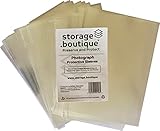 storage.boutique Fotosichthüllen, Kristallklar und Kratzfest, Säurefrei, beidseitig sichtbare Sammelhüllen, DIN A6 (151 x 108 mm), 50 STK.