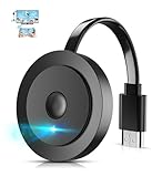 Wireless HDMI Dongle TV 4K, Drahtloser Smart Media Player Streaming, Bildschirm Casting für Miracast/iOS/Mac OS/Airplay/Android/Windows/DLNA, zu HDTV, Monitor, Projektor