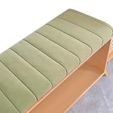 Generisch Bankkissen 100x40 120x40 140x40 80x40 150x50 Bankauflage Sitzkissen Bank Sitzauflage Sitzbank Auflage Polster fur Kissenauflage Küchenbank Gardenbank Essbank,Grün,80x40cm
