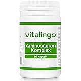 Aminosäuren Komplex Kapseln - Hochdosiert - 60 Aminosäurenkapseln à 433 mg