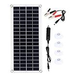 DINESA 15 W Solarpanel, 12-18 V, Solarpanel für Telefon, RV, Auto, MP3, PAD, Ladegerät, Batterie für den Außenbereich, B