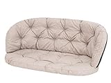 HOBBYGARDEN Stuhlkissen Kissen für Rattansessel Bankkissen Schaukel Gartenkissen Schaukelauflagen Liegekissen Auflagen Kissen Ruheplatz, 106 x 50 cm, Beige