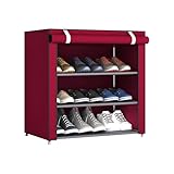 Generisch Schrank Schuh Organizer, Stiefelregal Schraank, Schuhturm Aus Vliesstoff Erhöhen Sie Den Schuhschrrank Für Wohnzimmer, Eingangsbereich, Flur