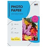 PPD 50 x A4 Inkjet Premium Fotopapier 230g Matt Einseitig für alle Tintenstrahldrucker PPD-110-50