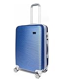 IWENZHKPA Koffer Koffer Mit Rollen, Hartschalenkoffer, Reisekoffer, Verpackung, Trennwand, Handgepäck Reisekoffer mit Räder(D,24inch)