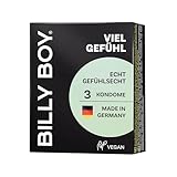 BILLY BOY Kondome Viel Gefühl 3er Pack | 56 mm | Gefühlsechte Kondome mit angenehmem Duft (1 x 3 Stück)