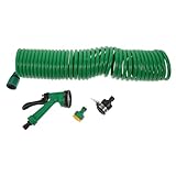 BELLIFFY einziehbarer Gartenschlauch Spulenschlauchrohr Autowaschschlauch selbstaufrollender Gartenschlauch wasserdüsen wasserschlauch Gartenschlauchspule Gartenschlauch im Freien Abs