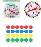 Partyspiele,Bodenspiel,Bewegungsspiele Indoor,Familienspiel mit Spielmatte Fur Lustige Spiele Geeignet für Kindergeburtstage,Familienspiele,Gesellschaftsspiele,Teamarbeit Durch Aktive Atmosphäre