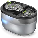 oneisall katzenbrunnen, Ultra Silent 2.5L trinkbrunnen für Katze mit energieeffizienter Pumpe, BPA-frei Katzen trinkbrunnen, leicht zu reinigen Haustier trinkbrunnen (Katzenbrunnen, 2.5L)