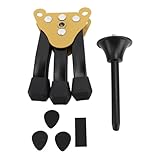 Jxngery Flöten-Klarinettenständer, tragbar, rutschfest, faltbar, robust, Oboenhalter, Ständer für Sopran-Saxophon-Blasinstrumente