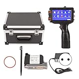 Tragbarer, Tragbarer Tintenstrahldrucker mit 4,3-Zoll-LED-Touchscreen, Schnell Trocknender Druck für Datumsetikettenbilder