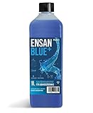 Enders® Sanitärflüssigkeit ENSAN BLUE+(für Abwassertank), 1l, für das mobile WC, BLAUER ENGEL, umweltfreundlich, besonders ergiebig, Frischeduft, biologisch leicht abbaubar, für ca.200l Abwasser #4976