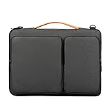 Ajalcsvs Laptoptasche, 14-15,6 Zoll Schultertasche mit Abnehmbarem Gurt Leichte Handtasche Elegante Aktentasche(13-14 inch)