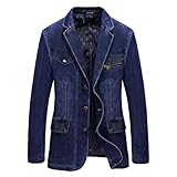 Zqkert Anzug Herren Schwarz Regular Fit Anzugsakko Herren 2 Knopf Sakko oder Business Anzug Regular Fit Sakko in Verschiedenen Größen Kombinierbar