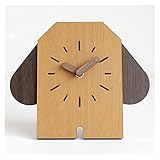 Wecker Tischuhr Tischuhr Wohnzimmer Desktop Nordic Retro Stille Moderne Stumm Tischuhr Ornamente Holz Schreibtisch Uhr