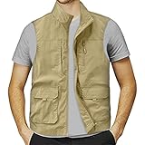 Herren-Outdoor-Weste, Angelweste für Herren, atmungsaktive Weste, Safari-Weste, Jagd, Wandern, Fotografie, Angeljacken für Herren, Großbritannien, ärmellose Jacke, Herren, Arbeit, Safari, Angeln,